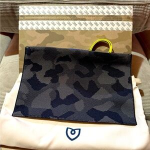 Rothy’s Slate Camo Essential Pouch